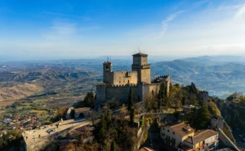 This hilltop town is one of Europe’s smallest — and most unusual — countries 1 c gettyimages 1804181601